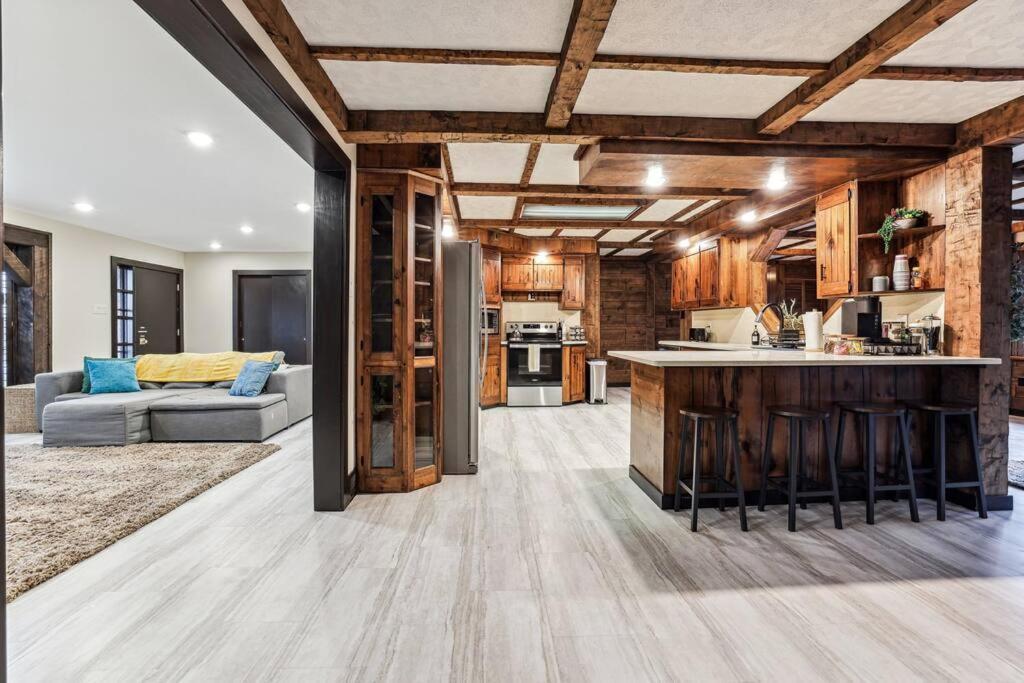 Luxury-Cabin Mount View *Gym*Game Room *Fire Place Lehighton Экстерьер фото